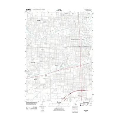 2011 Map of Inkster, 2011 Print