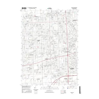 2017 Map of Inkster, 2017 Print