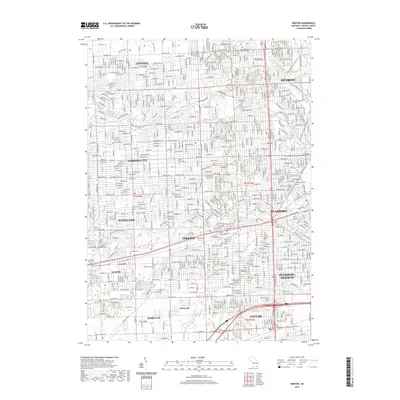 2019 Map of Inkster, 2019 Print