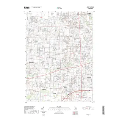 2023 Map of Inkster, 2023 Print