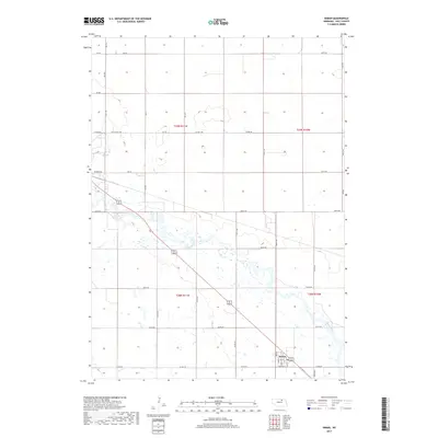 2017 Map of Inman, 2017 Print