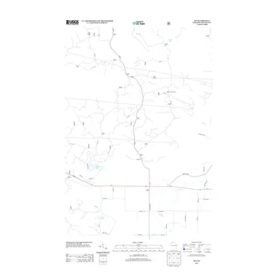 2013 Map of Ino, 2013 Print