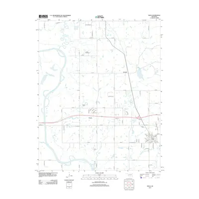 2013 Map of Inola, 2013 Print