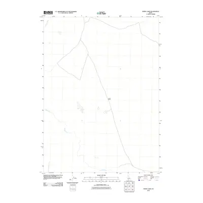 2010 Map of Inside Lakes, 2010 Print