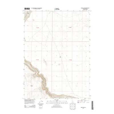 2013 Map of Inside Lakes, 2013 Print