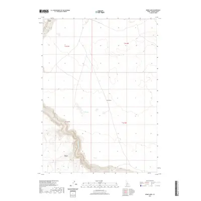 2020 Map of Inside Lakes, 2020 Print