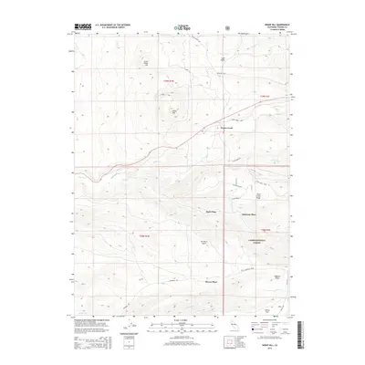 2015 Map of Inskip Hill, 2015 Print