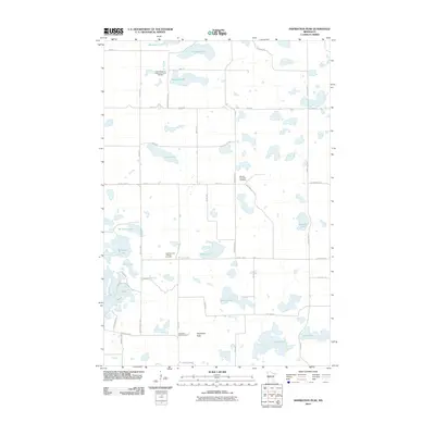 2010 Map of Inspiration Peak, 2010 Print