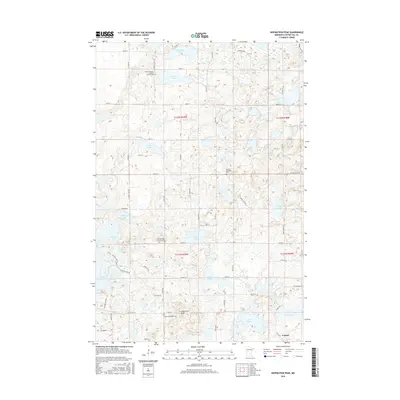 2016 Map of Inspiration Peak, 2016 Print