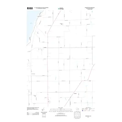2013 Map of Institute, 2013 Print
