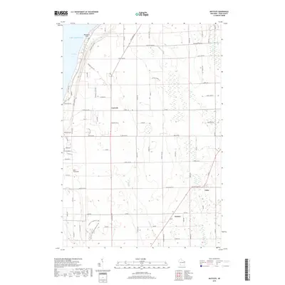 2018 Map of Institute, 2018 Print