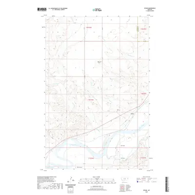 2020 Map of Intake, 2020 Print
