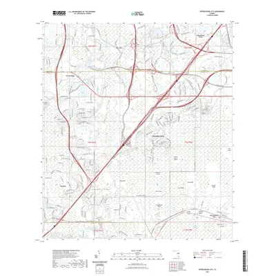 2021 Map of Intercession City, 2021 Print