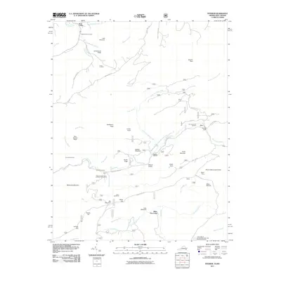2011 Map of Interior, 2011 Print