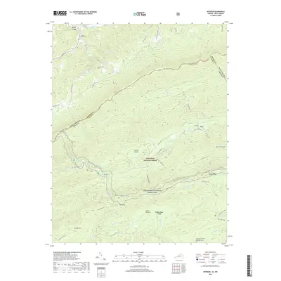 2019 Map of Interior, 2019 Print