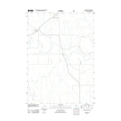 2012 Map of Interior, 2012 Print