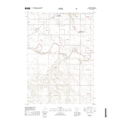 2017 Map of Interior, 2017 Print