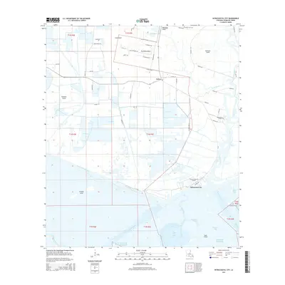 2015 Map of Intracoastal City, 2015 Print