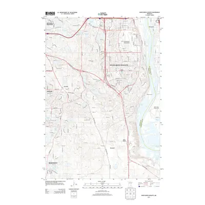 2013 Map of Inver Grove Heights, 2013 Print