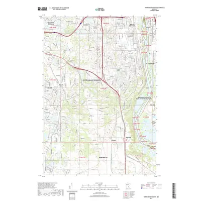 2019 Map of Inver Grove Heights, 2019 Print