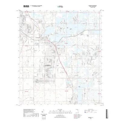 2018 Map of Inverness, 2018 Print