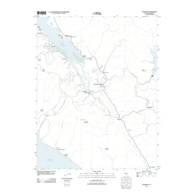 2012 Map of Inverness, 2012 Print