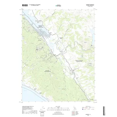 2018 Map of Inverness, 2018 Print