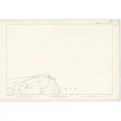 1876 Map of Inverness-shire (Hebrides), Sheet III, 1881 Print