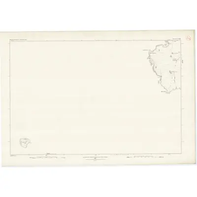 1878 Map of Inverness-shire (Hebrides), Sheet IV & VIII, 1881 Print
