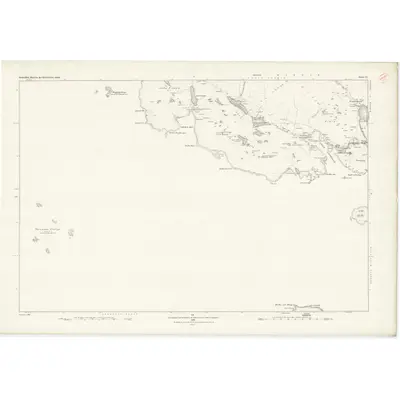 1878 Map of Inverness-shire (Hebrides), Sheet IX, 1881 Print
