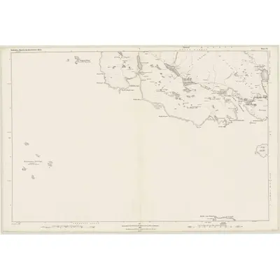 1878 Map of Inverness-shire (Hebrides), Sheet IX, 1881 Print