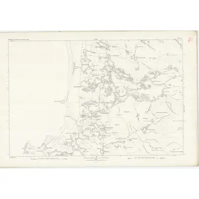 1878 Map of Inverness-shire (Hebrides), Sheet L, 1881 Print