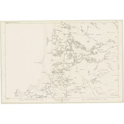 1878 Map of Inverness-shire (Hebrides), Sheet L, 1881 Print