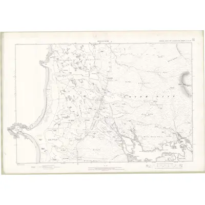 1901 Map of Inverness-shire - Hebrides Sheet LII & LIII, 1904 Print