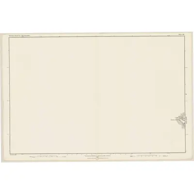 1878 Map of Inverness-shire (Hebrides), Sheet LII, 1881 Print