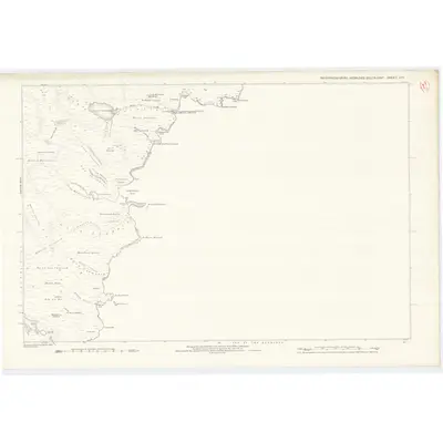 1876 Map of Inverness-shire (Hebrides), Sheet LIV, 1880 Print