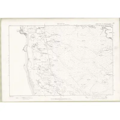 1901 Map of Inverness-shire - Hebrides Sheet LV, 1904 Print