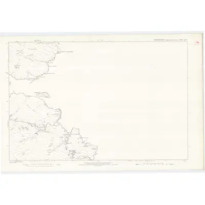 1876 Map of Inverness-shire (Hebrides), Sheet LVIII, 1880 Print