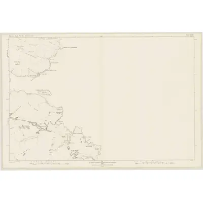 1876 Map of Inverness-shire (Hebrides), Sheet LVIII, 1880 Print