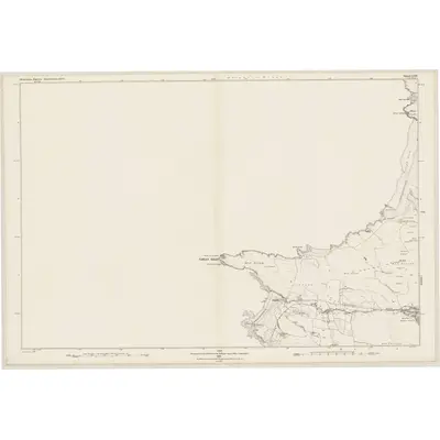 1876 Map of Inverness-shire (Hebrides), Sheet LXII, 1881 Print