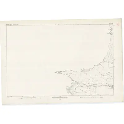 1878 Map of Inverness-shire (Hebrides), Sheet LXII, 1881 Print