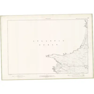 1901 Map of Inverness-shire - Hebrides Sheet LXII, 1903 Print