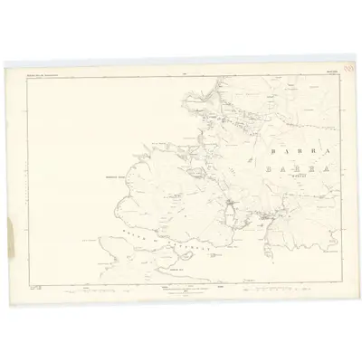 1878 Map of Inverness-shire (Hebrides), Sheet LXIV, 1880 Print