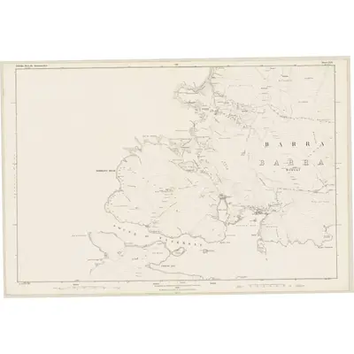 1878 Map of Inverness-shire (Hebrides), Sheet LXIV, 1880 Print