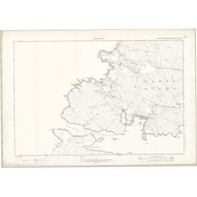 1901 Map of Inverness-shire - Hebrides Sheet LXIV, 1904 Print