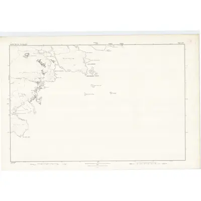 1878 Map of Inverness-shire (Hebrides), Sheet LXV, 1880 Print