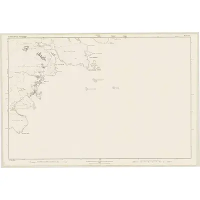 1878 Map of Inverness-shire (Hebrides), Sheet LXV, 1880 Print
