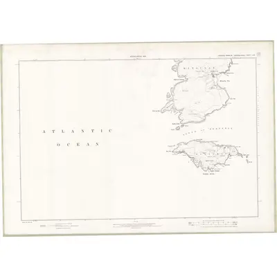 1901 Map of Inverness-shire - Hebrides Sheet LXX, 1904 Print