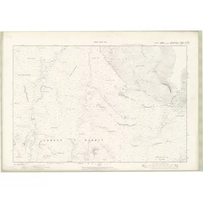 1901 Map of Inverness-shire - Hebrides Sheet VI, 1903 Print