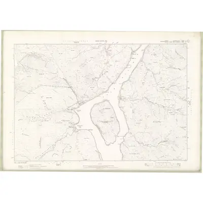 1901 Map of Inverness-shire - Hebrides Sheet VII, 1903 Print